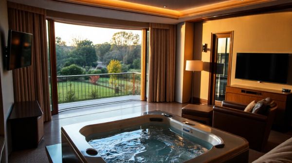 Top 5 hôtels romantiques en Belgique avec jacuzzi privé